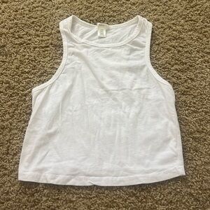 white bozzolo tank top